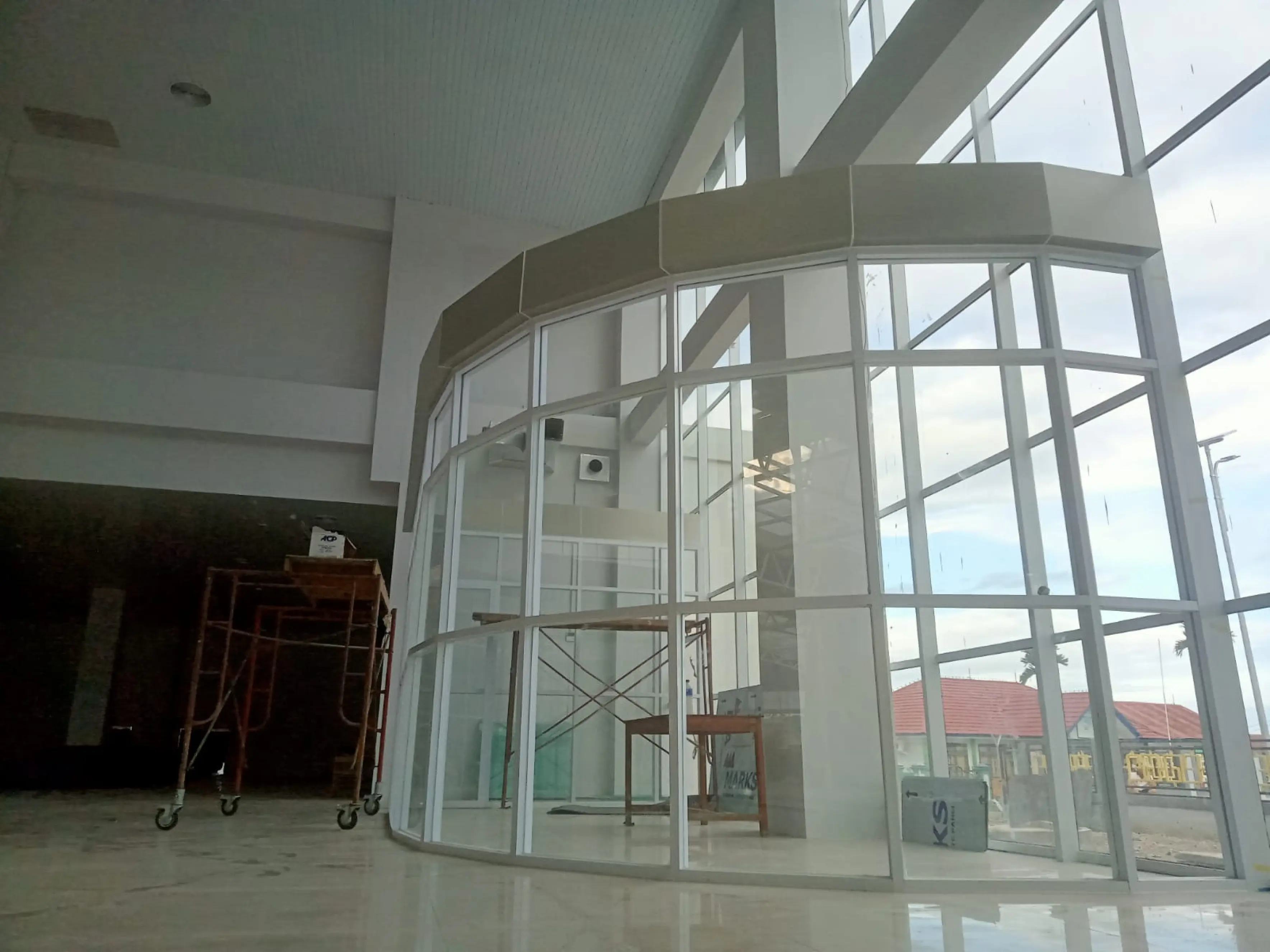 Kanopi Kaca Frameless Minimalis